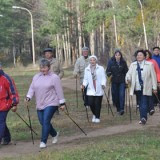 Соревнования по спортивной ходьбе среди пенсионеров